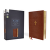 Nasb, Thinline Bible, Leathersoft, Brown, Red Letter Edition, 1995 Text, Comfort Print - Imitation Leather
