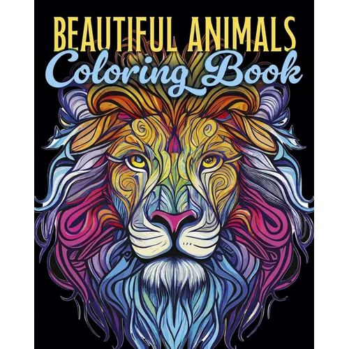 Beautiful Animals Coloring Book - Paperback