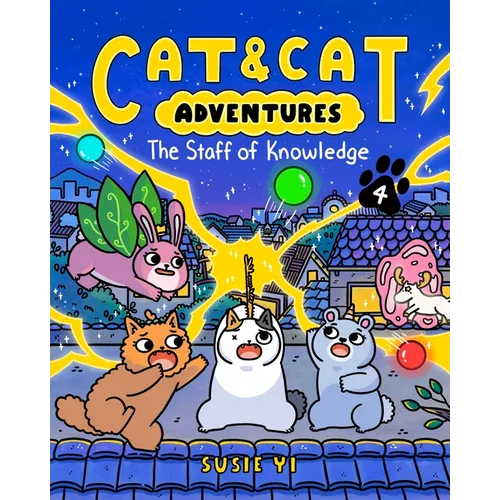 Cat & Cat Adventures: The Staff of Knowledge: A Graphic Novel - Hardcover