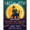 Halloween Book Pages Word Search Coloring & Spot Differences Large Print for Teens and Adults Bootiful Spooky: English Version 80 Puzzles - Paperback