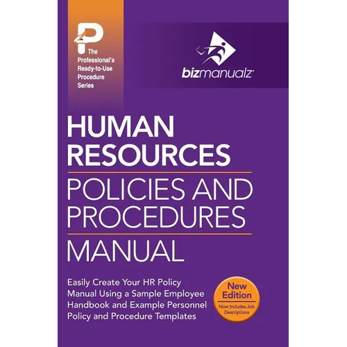 Human Resources Policies and Procedures Manual - Hardcover