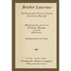 Brother Lawrence: The Practice of the Presence of God the Best Rule of a Holy Life: Being Conversations and Letter of Nicholas Herman of - Paperback