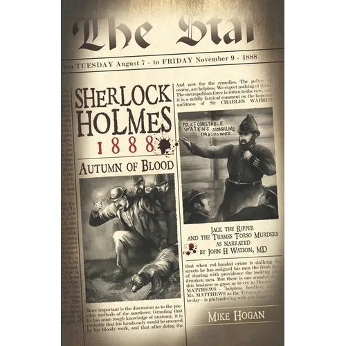 Sherlock Holmes - 1888 Autumn of Blood: The Thames Torso Murders in the Shadow of Jack the Ripper - Paperback