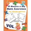 10 Minutes a day Math Excercise for Kindergarten Vol.8: 30 Days of Math Timed Tests with Addition and Subtraction in a few minutes a day, Ages 5-8(Gra - Paperback