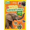 National Geographic Kids Wild Adventures Super Sticker Activity Book: Two Books in One with 2,000+ Stickers! - Paperback