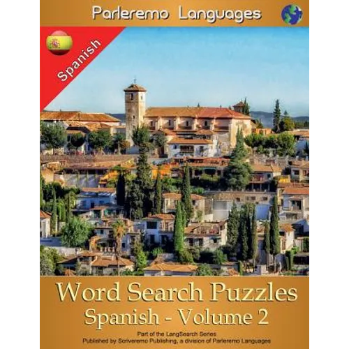 Parleremo Languages Word Search Puzzles Spanish - Volume 2 - Paperback