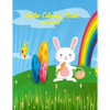 Easter Coloring Book For Kids: All Ages Easy and Super Fun 28 wonderful pages featuring beautiful images of Easter bunnies, easter kids, eggs, Easter - Paperback