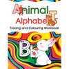 Animal Alphabet: Tracing and Colouring Workbook - Paperback