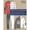 Adult Coloring Book Fashion Design Drawings: Autumn/Winter Collection for Men - Barber Shop - 29 High Resolution Designs - Paperback