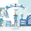Blue Blue I Love Blue - Paperback