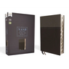 Nasb, Thinline Bible, Leathersoft, Black, Red Letter Edition, 1995 Text, Thumb Indexed, Comfort Print - Imitation Leather