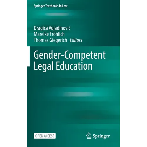 Gender-Competent Legal Education - Hardcover