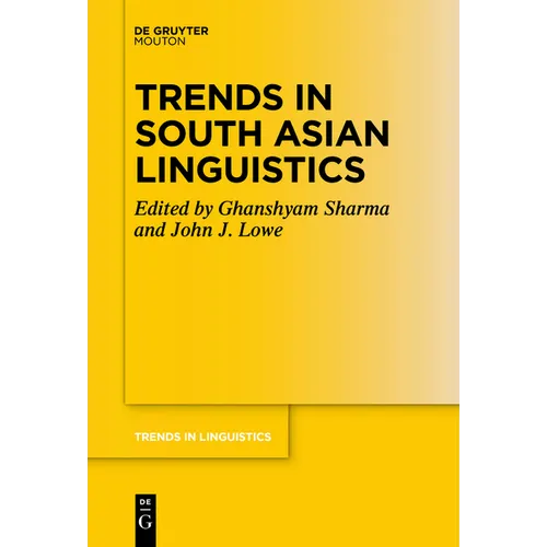 Trends in South Asian Linguistics - Paperback