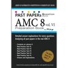 Past Papers Question Bank AMC8 [volume 6]: amc8 math preparation book - Paperback