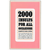 Two Thousand Insults for All Occasions - Paperback