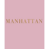Manhattan: A decorative book for coffee tables, bookshelves and interior design styling - Stack deco books together to create a custom look - Paperback