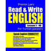 Preston Lee's Read & Write English Lesson 1 - 40 For Turkish Speakers - Paperback