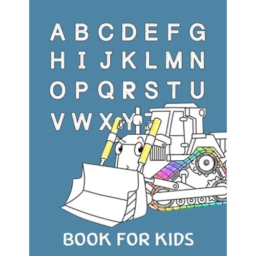 Book for kids: My first big car activity book for kids ages 4-8 -(A-Z ) Handwriting & Number Tracing & The maze game & Coloring page (Book2) - Paperback