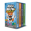 Max Meow Boxed Set: Welcome to Kittyopolis (Books 1-4): Max Meow 1: Cat Crusader; Max Meow 2: Donuts and Danger; Max Meow 3: Pugs from Planet X; Max M - Hardcover