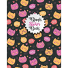 Blank sticker Book: Humorous Cat Blank Sticker Book-Beautiful Cat Blank Sticker Book for Kids Stickers Collection book-Kids stickers colle - Paperback