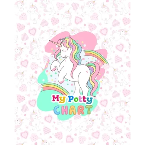 My Potty Chart: Potty Training Chart for Girls, Toilet Routine Training Reward Chart - Paperback