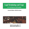 Legal Terminology and Usage: For Court Reporters and Paralegals - Paperback