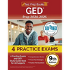 GED Prep 2024-2025: 4 Practice Exams and GED Study Guide Book for All Subjects [9th Edition] - Paperback