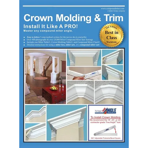 Crown Molding & Trim: Install It Like a Pro! - Hardcover