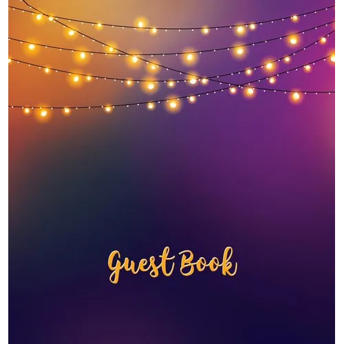 Guest Book (HARDCOVER), Party Guest Book, Birthday Guest Comments Book, House Guest Book, Retirements Party Guest Book, Vacation Home Guest Book, Spec - Hardcover