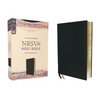 Nrsvue, Holy Bible, Leathersoft, Black, Comfort Print - Imitation Leather