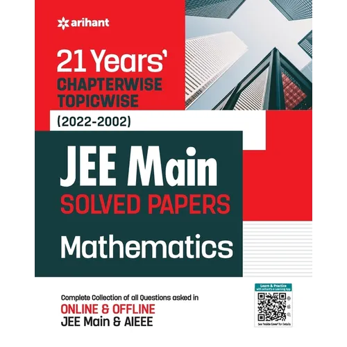 21Years Chapterwise Topicwise (2022-2002) JEE Main Solved Papers Mathematics - Paperback