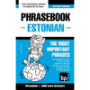 English-Estonian phrasebook & 3000-word topical vocabulary - Paperback