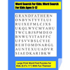 Word Search For Kids: Word Search For Kids Ages 5-12 . Large Print Word Find Puzzles for Kids (8.5"x 11") With Fun Themes! - Paperback