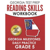 GEORGIA TEST PREP Reading Skills Workbook Georgia Milestones Daily Practice Grade 5: Preparation for the Georgia Milestones English Language Arts Test - Paperback