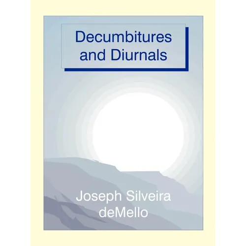 Decumbitures and Diurnals - Paperback