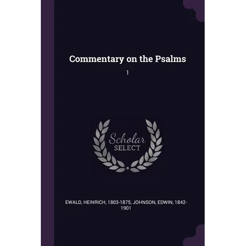 Commentary on the Psalms: 1 - Paperback