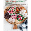 Christmas Dessert Cookbook: Cookbook with 100+ Holiday Cake, Cookies, Pies, Barks and More Sweet Recipes - Paperback