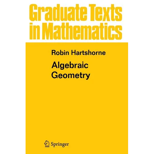 Algebraic Geometry - Paperback