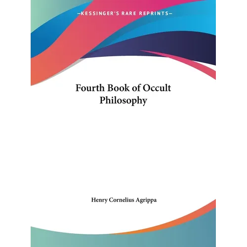 Fourth Book of Occult Philosophy - Paperback
