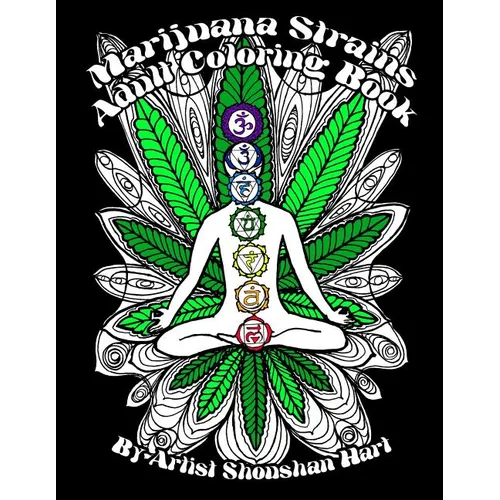 Marijuana Strains: Adult Coloring Book - Paperback
