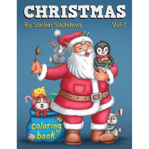 Christmas Coloring Book for Kids: Winter Season Book for Boys & Girls - Paperback