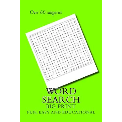 Word Search: Big Easy to Read - Paperback