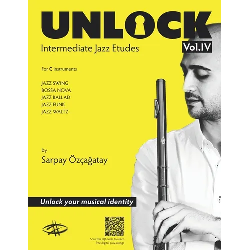 Unlock: Intermediate Jazz Etudes - Paperback