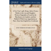 A New-Year's-gift, Being, Advice From a Mother to her son and Daughter. Written Originally in French by the Marchioness de Lambert, and Just Publish'd - Hardcover