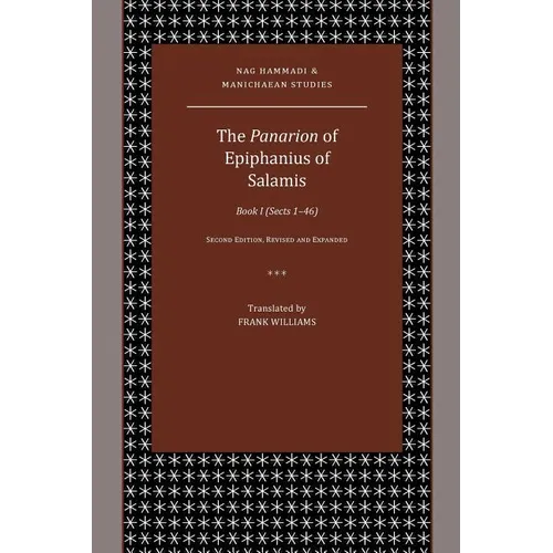 The Panarion of Epiphanius of Salamis: Book I (Sects 1-46) - Paperback