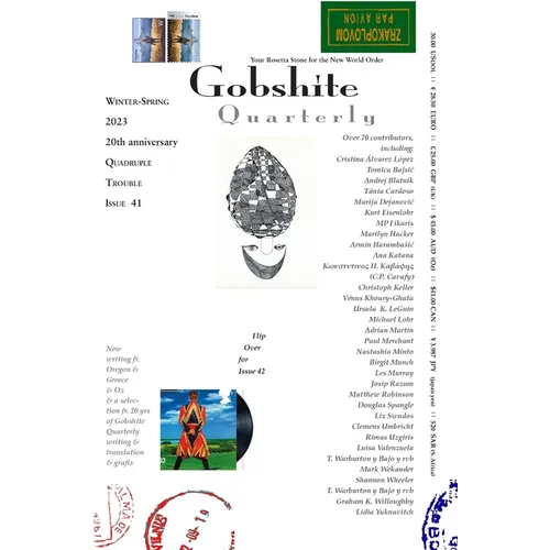 Gobshite Quarterly 2023, #41/42: 20th. anniversary issue - Paperback