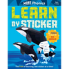 Learn by Sticker: More Phonics: Use Phonics to Create 10 Sea Animals! - Paperback