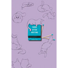 Burn After Writing (Purple with Cats) - Paperback