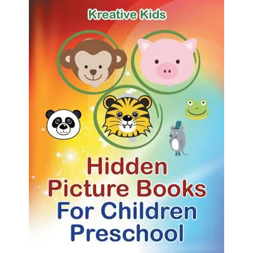Hidden Picture Books For Children Preschool - Paperback
