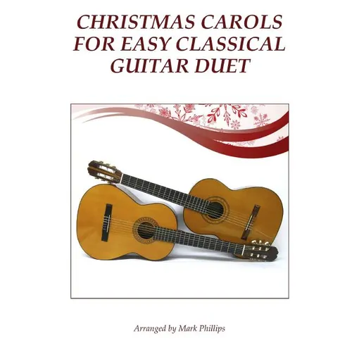 Christmas Carols for Easy Classical Guitar Duet - Paperback